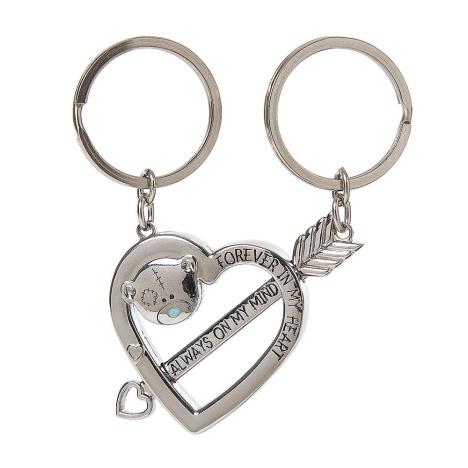 2 Part Me to You Bear Love Heart Keyring £2.39